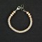 Pink coral bracelet